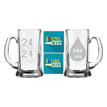 Beer Life Engraved Beer Mug Set with Coasters