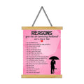 Reasons You Are Amazing Personalised Valentine Scroll Gift