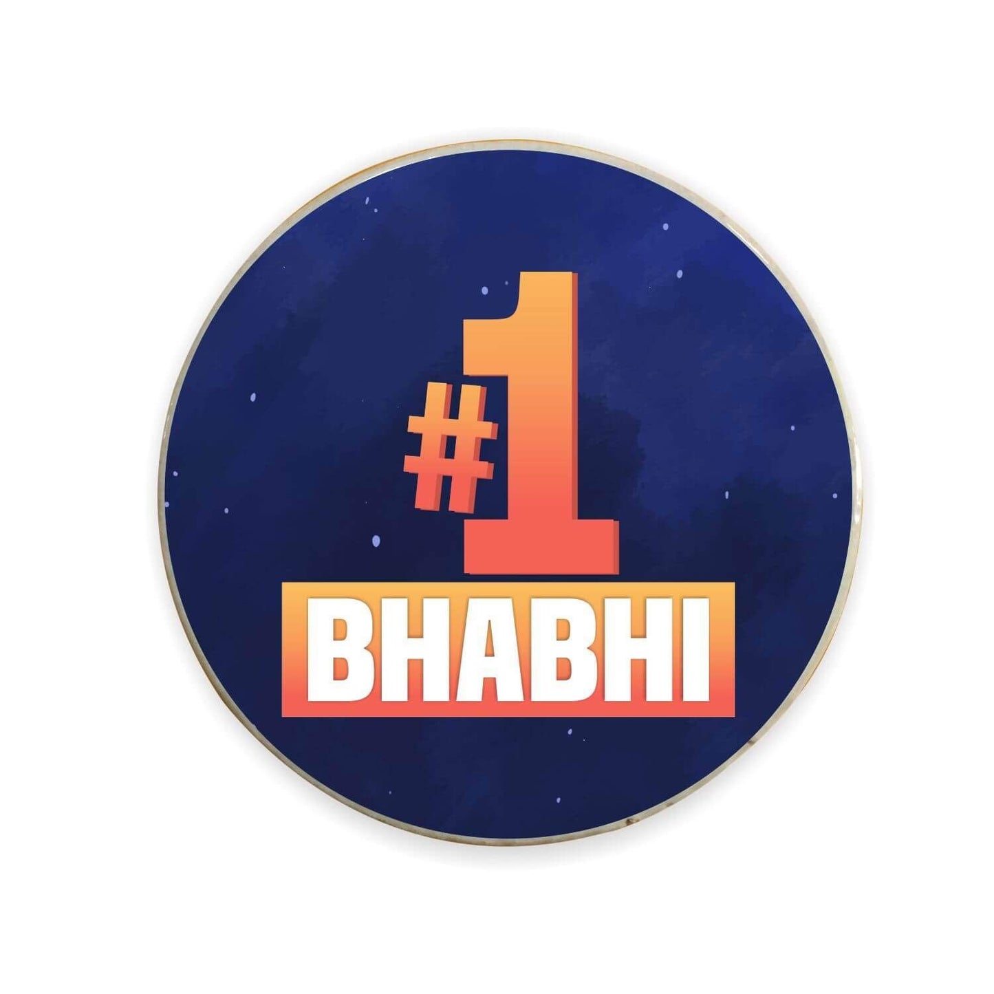 No 1 Bhabhi Fridge Magnet