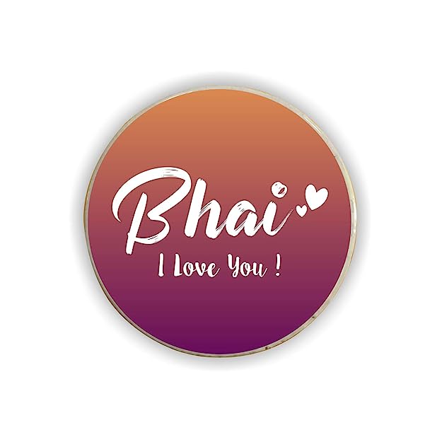 Brother Fridge Magnet (Round)