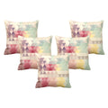 Abstract Art Cushion Cover Set of 5 - 16x16 inches