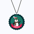 Happy Jolly Penguin Christmas Car Hanging - Festive Decor