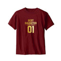 Best Daughter Kids Cotton T-Shirt for Girls