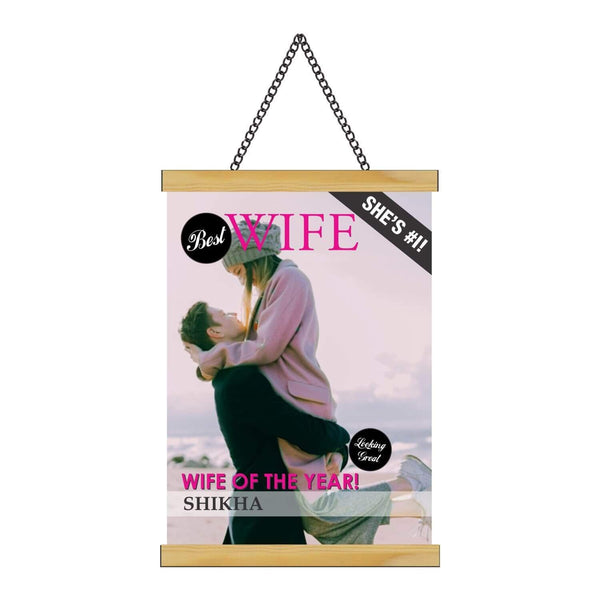 best wife greeting scroll