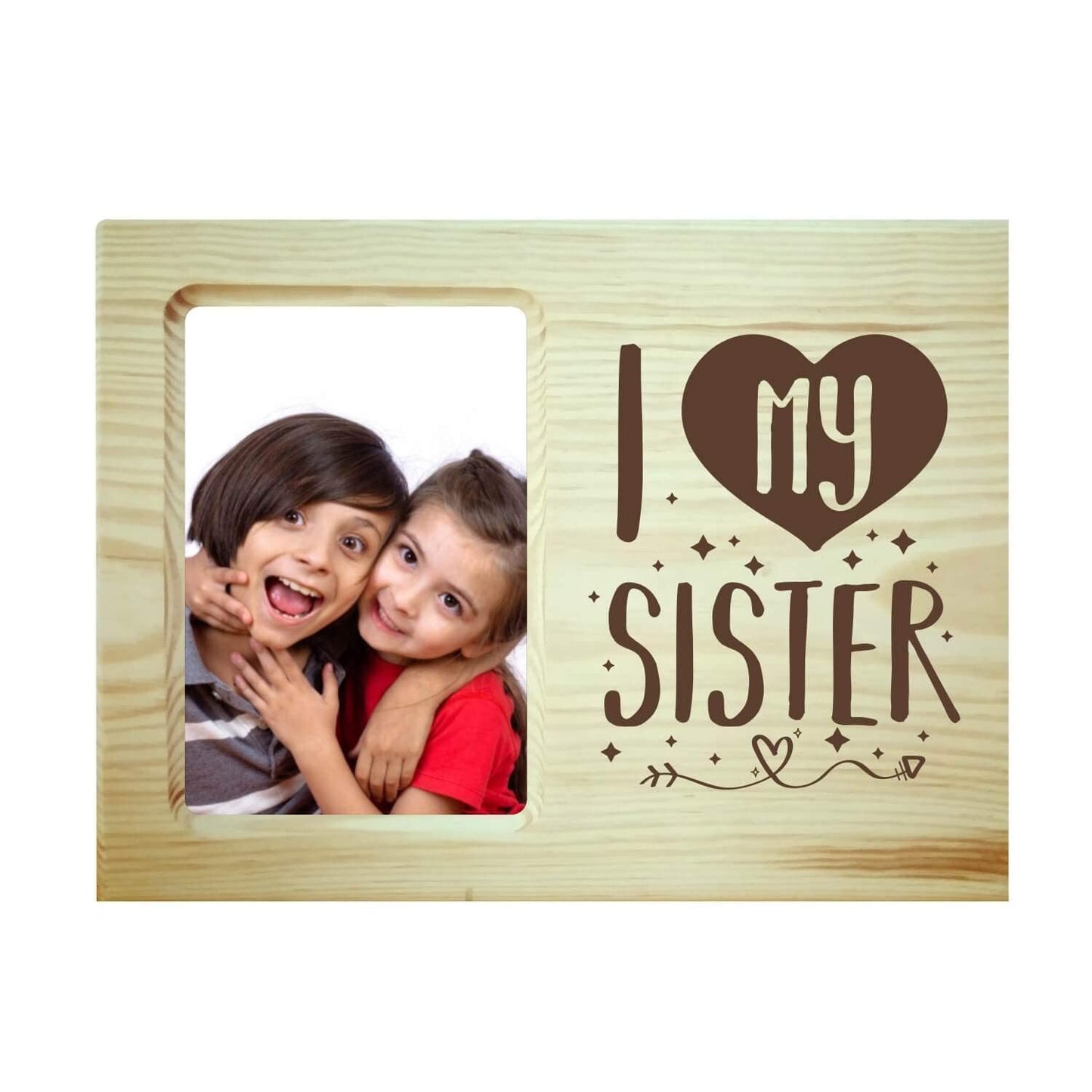 I Love My Sister Photo Frame