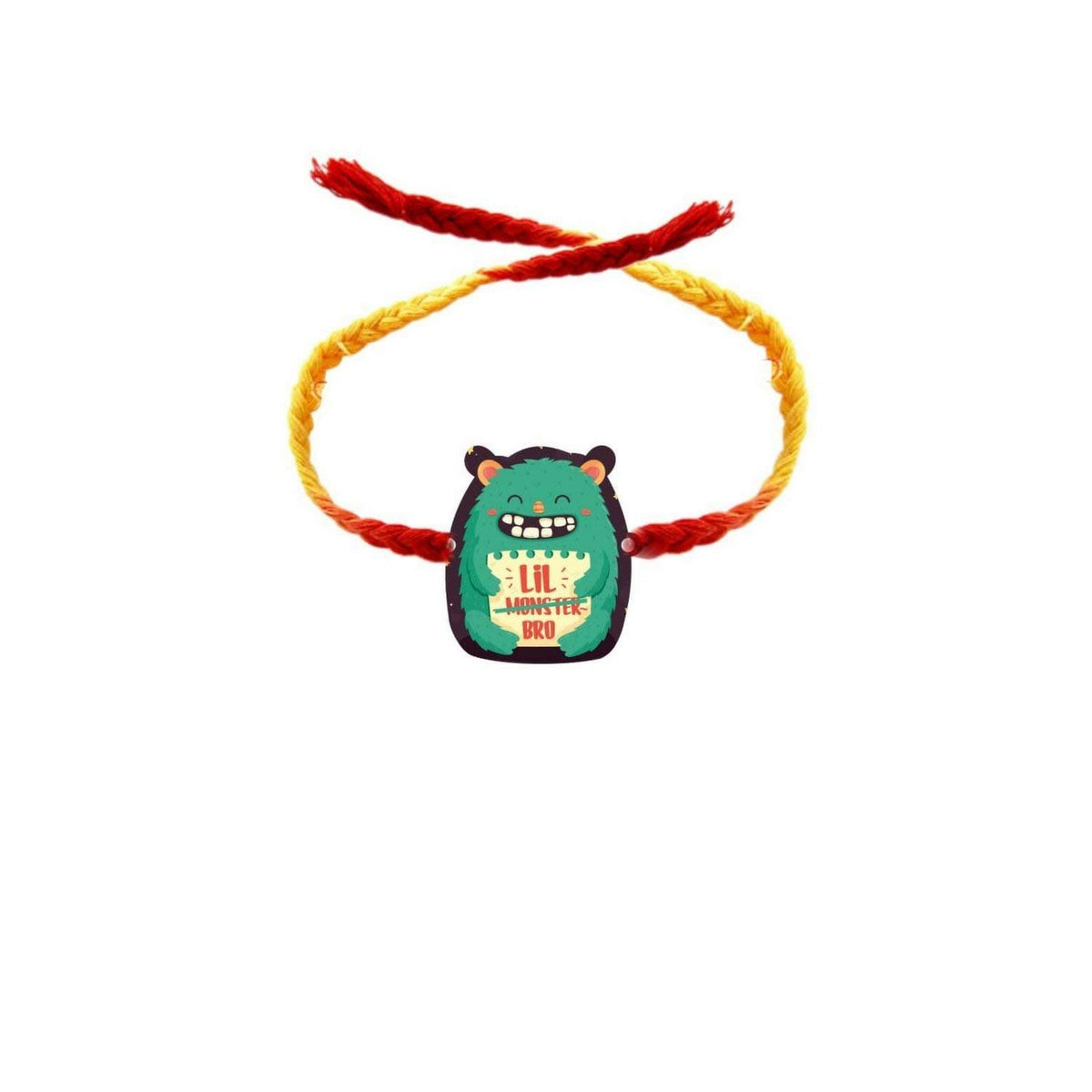 Lil Monster Bro & World's Greatest Bro Kids Rakhi Set of 2