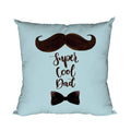 Dad Velvet Cushion Cover - Birthday Throw Pillow, 12x12 inches