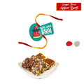 Swag Wala Bhai Rakhi with Anjeer Barfi 1 Kg Gift Combo