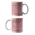 Coffee Mug for Couples - Couple Nutrition Facts Valentine Gift