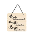 Live Laugh Love Wall Door Hanging - Decorative Home Decor