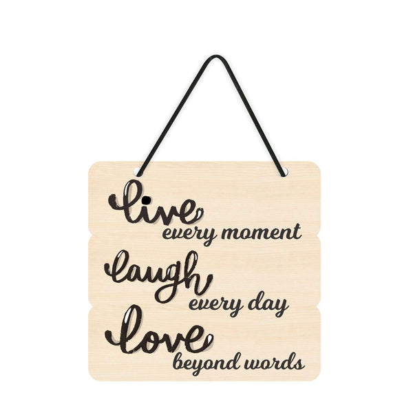 Live Every Moments Wall Hanging