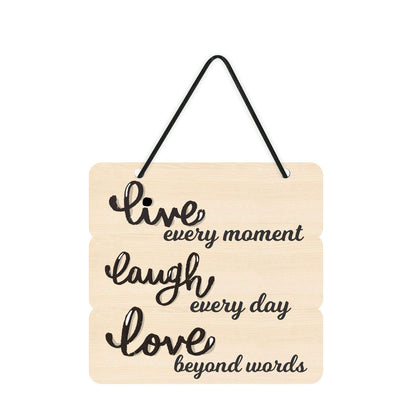Live Every Moments Wall Hanging