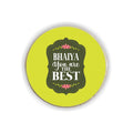 Fridge Magnet for Brother - Protected by Big Sister Round Rakhi Gift
