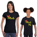 Women's and Girls' Cotton T-Shirt (Pack of 2)