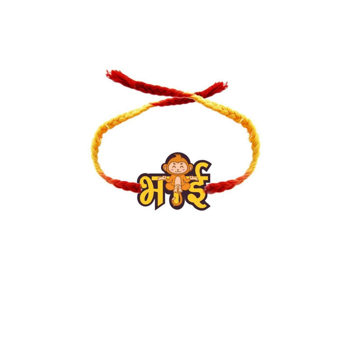 Monkey Bhaiya Family Rakhi for Brother, Combo Set of 2