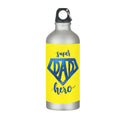 Super Dad Hero Stainless Steel Sipper Water Bottle for Father