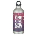 One Love One Heart Personalised Valentine Sipper Bottle