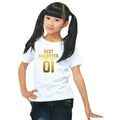 Best Daughter Kids' Cotton T-Shirt for Girls