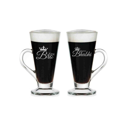King Bhaiya King Bhabhi Tea Cup Set