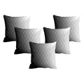 Abstract Art Cushion Cover Set of 5 - 20x20 Inch Decor