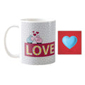 Love Sheeps Coffee Mug - Personalised Valentine Gift for Girlfriend