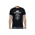 Keep Calm and Carry On Brother Cotton T-Shirt