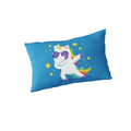Swag Unicorn Velvet Pillow Cover 27 x 18 Inches for Kids Room