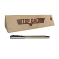 Dad Your Guiding Hand On My Shoulder Engraved Wooden Pen with Box