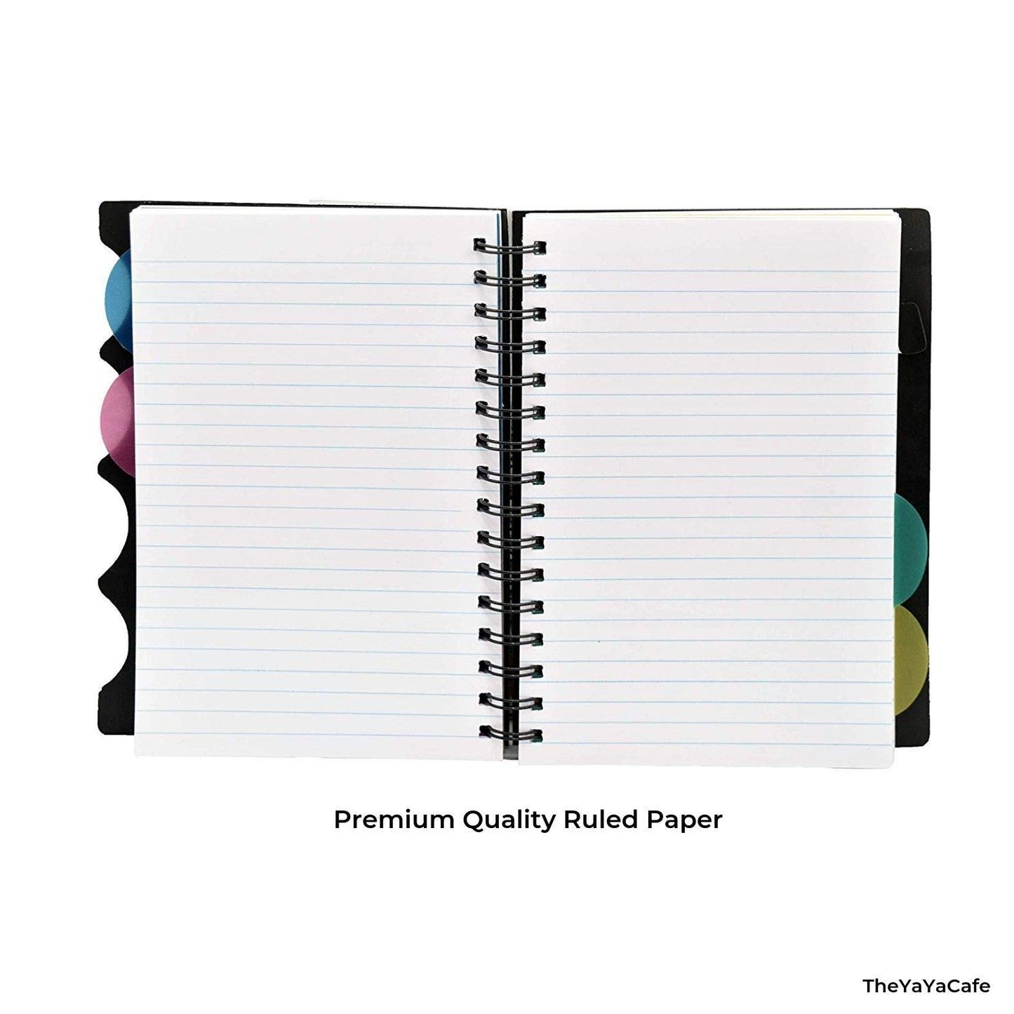 TheYayaCafe Sister Wirebound Notebook A5 Size 300 Ruled Pages Printed You and I are Sisters Design, Rakhi Bhai Dooj Birthday New Job Retirement Gift for Sister from Brother and Sister