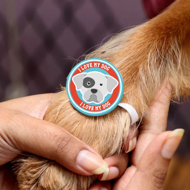 TheYayaCafe Dog Rakhi Rakshabandhan Gift for Pets, Acrylic Paw Print Rakhi with Elastic Band (1.5 Inch), Raksha Bandhan Gifts for Fur Baby