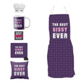 The Best Sister Ever Gift Hamper Set of 3 - Mug, Cushion Cover, Coaster