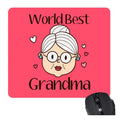 Mousepad for Grandma - World's Best Grandma Gift