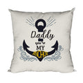 Personalised Daddy Cushion Cover - 12x12 inches