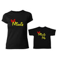 Women's and Girls' T-Shirt, Pack of 2, Casual Wear