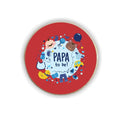 Papa to Be Fridge Magnet - Personalised Square for Dad-to-Be