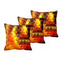 Abstract Art Cushion Cover Set of 3 - 12x12 inches