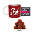 Soul Sister Mug Rakhi Hamper with Gulab Jamun - Set of 3