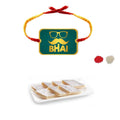 Moustache Bhai Rakhi Sweets Combo - Kaju Katli 1kg