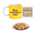 Best Bhabhi Ever Rakhi Sweets Hamper - Mug, Coaster, Mewa Bites & Rakhi