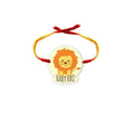 Lion Bro Printed Rakhi with Kaju Katli 100 gm - Combo of 2