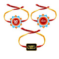 Family Rakhi Combo Set of 3 for Brothers - Gabru Veera Bhai