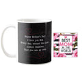 Happy Mother's Day Coffee Mug with Coaster for Mom