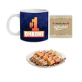 No.1 Bhabhi Rakhi Sweets Hamper - Mug, Coaster, Mewa Bites & Printed Rakhi