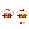Bada Bhai & Chota Bhai Kids Rakhi Set for Brothers