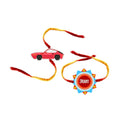 Anna & Car Kids Rakhi for Brothers - Combo Pack of 2