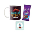 Happy Father's Day Personalised Mug, Coaster & Chocolate Hamper