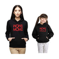 Wow Mom & Wow Baby Personalised Family Hoodies Set