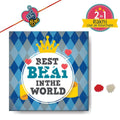 Best Bhai in the World Canvas Wall Clock 15x15 inches