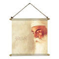 Ek Onkar Guru Nanak Ji Canvas Scroll Wall Painting for Gurpurab