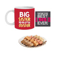 Personalised Coffee Mug Rakhi Hamper for Sister with Mewa Bites